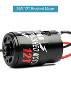 INJORA 550 Brushed Motor Waterproof 12T 21T 29T 35T 55T for 1:10 RC Crawler Axial SCX10 AXI03007 JL 90046 Slash TRX4 TRX6