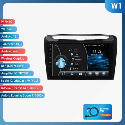 Qualcomm 8-Core 360° Panoramic Camera Wireless CarPlay Android Auto Car Radio for Lancia Ypsilon 2012 - 2020 Multimedia GPS 4G