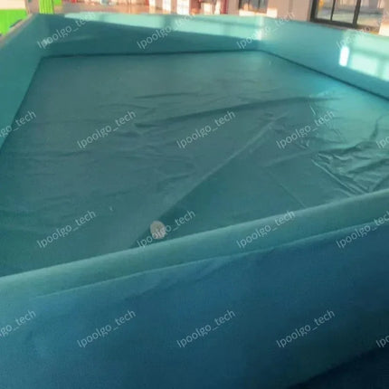 Durevole all'aperto IPOOLGO Famiglia Grande piscina gonfiabile per adulti Rettangolo Piscina ad azione profonda Piscina gonfiabile per bambini