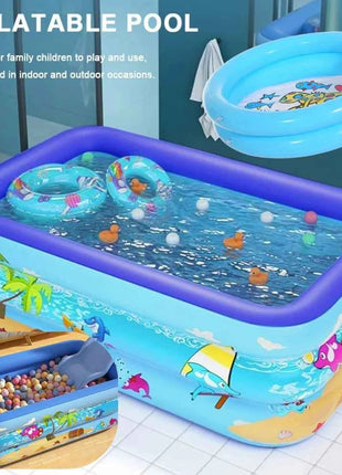 Piscina gonfiabile Piscina in PVC per interni ed esterni Piscina ispessente per cartoni animati per piscina per bambini