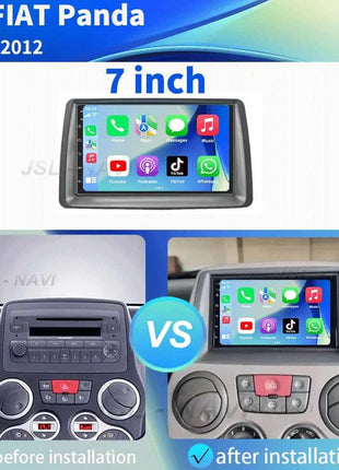 7" Car Radio Android 16 For FIAT Panda 2003 2004 2005 2006 2007 -2012 Stereo Multimedia Player Navigation Autoradio Carplay Auto