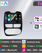 Srnubi 2 Din Android Carplay Car Radio for Renault Clio 4 2012 - 2019 Multimedia Player 2Din GPS Stereo 4G WIFI DVD Head Unit