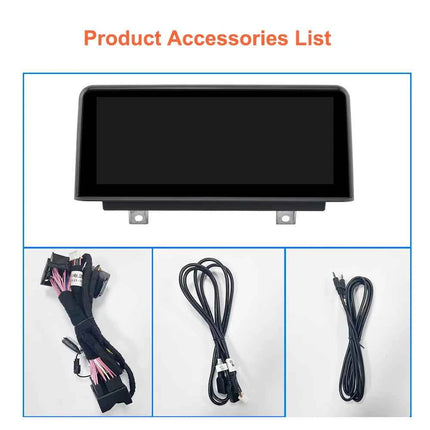 Bonroad 10.25" Wireless Carplay Android Auto Car Radio For BMW 1 2 3 4 Series F20 F21 F23 F30 F31 F32 F33 F34 F35 F36 2013-2017
