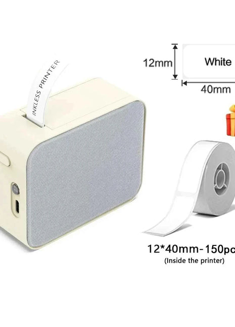 MarkLife P15 Thermal Label Printer Mini Portable Wireless Bluetooth-compatible Labeling Sticker Machine for Home Office