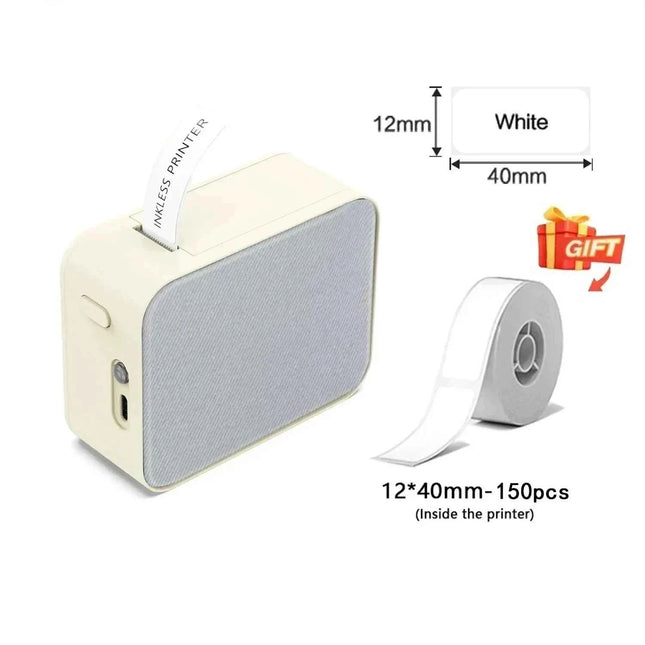 MarkLife P15 Thermal Label Printer Mini Portable Wireless Bluetooth-compatible Labeling Sticker Machine for Home Office