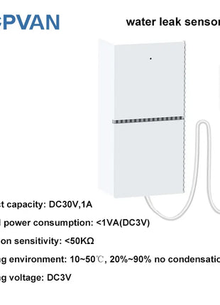 CPVAN Wireless WiFi Tuya Sistema di allarme domestico intelligente Antifurto domestico Allarme di protezione di sicurezza Kit fai da te Allarme Batteria incorporata da 5000 mAh