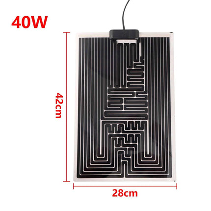 5-45W Reptiles Heat Mat Pet Heating Warm Pads Adjustable Temperature Controller Mats Reptiles Supplies   Plant Warm Heating Pad