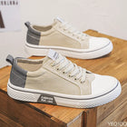 Scarpe da uomo leggere e traspiranti Nuove scarpe di tela Comode sneakers casual da uomo alla moda resistenti all'usura taglie forti