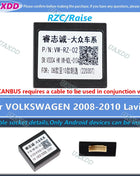 For VOLKSWAGEN 2 Din Car Golf Tour 7 6 Touareg PASSAT Tiguan Lamando POLO SCIROCCO Lavida Touran Sagitar BORA decoder canbus box