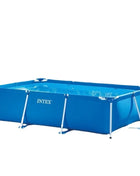 Piscina Rettangolare Intex 28272 con Telaio 300x200x75cm, in PVC Rinforzato, Fuori Terra, per Famiglie, da Esterno