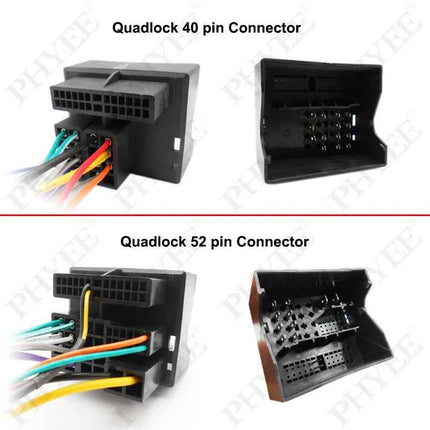Telaio pannello radio per VW Polo 2012 a 2017, adattatore cablaggio quadlock, decodificatore CAN Bus, per multimediale Android 16 pin 9"