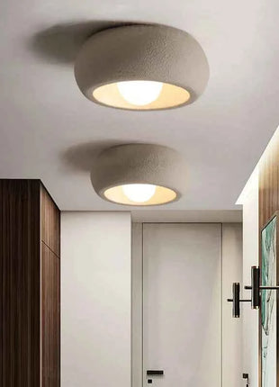 Lampada da soffitto moderna a LED per balcone, ingresso interno per la casa, corridoio, corridoio, lampada a sospensione a soffitto, armadio da cucina, apparecchi Wabi Sabi