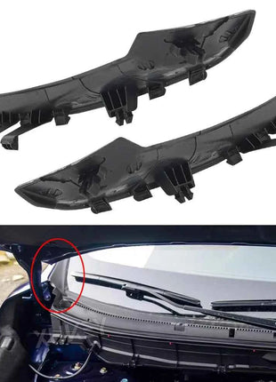 2 pz Sinistra Destra Parabrezza Anteriore Tergicristallo Lato Cowl Estensione Della Copertura Trim Per Nissan X-Trail T32 Rogue 14-20 66895-4CL0A 66895-4BA1A