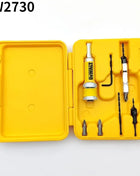 Set di Punte per Trapano/Avvitatore a Cambio Rapido DEWALT Originale DW2730, 8 Pezzi, Accessori per Utensili Elettrici per Lavorazione del Legno