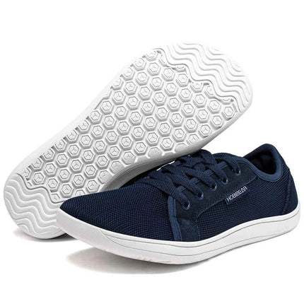 HOBIBEAR Unisex Wide Toe Barefoot Shoes for Men Women Outdoor Trail Running Minimalist Walking Shoes Lightweight and Breathable