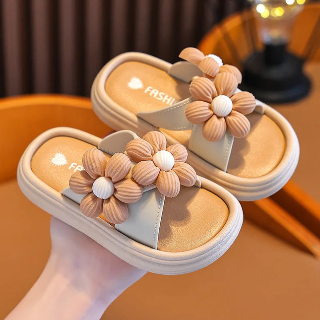 Ciabatte Estive 2026 per Bambine, Graziose Pantofole da Spiaggia, Scarpe Antiscivolo per Uso Interno ed Esterno