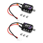 INJORA 60T 030-Size Brushed Motor for 1/30 Axial SCX30 (2-Pack)