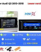8-Croe Car Wireless Carplay Android Auto For Audi Q3 2012-2018 Multimedia Video Player GPS smart car machine system
