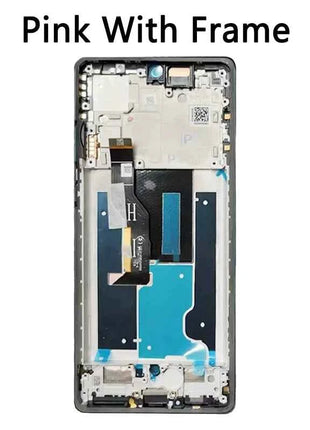 6.7"AMOLED 120Hz LCD For Motorola Edge 50 Fusion LCD Display Touch Screen Digitizer For Moto Edge 50 Fusion Display