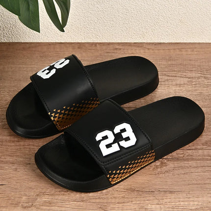Scarpe da uomo Estate Nuovi uomini Pantofole sportive casual da uomo Indossano sandali da interno con suola morbida in EVA Infradito da uomo Pantofole comode