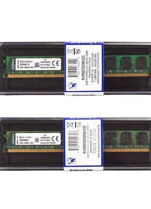 Kingston Memoria RAM DDR2 2GB 800Mhz 667MHz PC2-5300 PC2-6400 240 Pins 1.8V NON ECC Desktop Memory Model