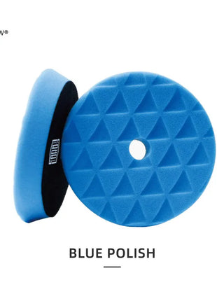Tamponi per lucidatura, tamponi per lucidatura con tampone orbitale da 5 pollici 125 mm, tampone per lucidatura in schiuma 5 grana da grossolana a fine per lucidatura e ceratura