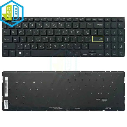 AR HU IT TR UI Keyboard For ASUS Vivobook E510 L510 X521 E510MA L510M X521UA X521IA X521FA X521EQ X521JQ Keyboard with Backlight