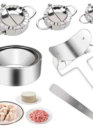 Ravioli Maker Stainless Steel Dumpling Mold Dumpling Wrapper Mold Dough Press Cutter Empanada Press Pie Ravioli Press