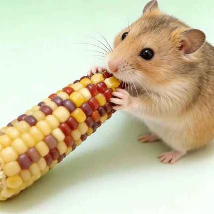 Hamster corn chew sticks, small corn, golden hamster, hamster, rabbit, chinchilla, mice, nutritious, chew and strengthen teeth