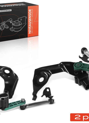 Sensore di Livello Altezza Frankberg 2x Posteriore Sinistro Destro per Audi A4 8K B8 A5 8T3 8TA 8F7 8K0941310B 8K0941310C 8K0941309D
