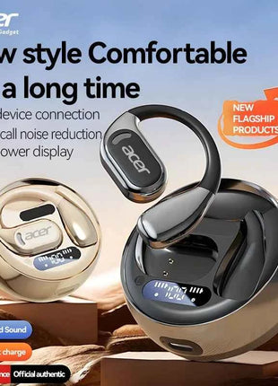 [Official Acer Product] Ohr510 Wireless Bluetooth Headphones Open-Ear Design Comfortable for Wearing Sports Running Fitness Compatible with Mobile Phones Tablets Laptops Multi-Device Compatibility