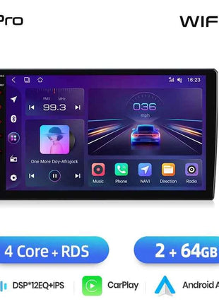 Junsun V1 Plus For Peugeot 107 Toyota Aygo Citroen C1 2005 - 2014 Car Radio wireless CarPlay Android Auto No 2 din 2din DVD