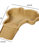 〔CC55〕Reptiles Water Dish With Anti-Slip Imitation Rock Ladders Food Water Bowl For Turtle Lizards Gecko Small Pet Supplies