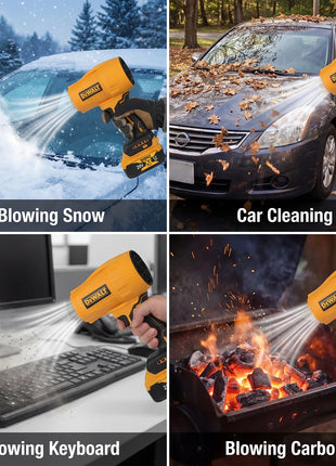 NUOVO DEWALT D317 20V Soffiatore a batteria al litio, 1080W 30000RPM, velocità variabile, portatile per la pulizia di giardini e cortili esterni