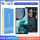 6.78 ''AMOLED Per Samsung S23 Ultra Display LCD Touch Screen Digitizer Assembly Per S23 Ultra S918 S918B S918U Display Con Telaio