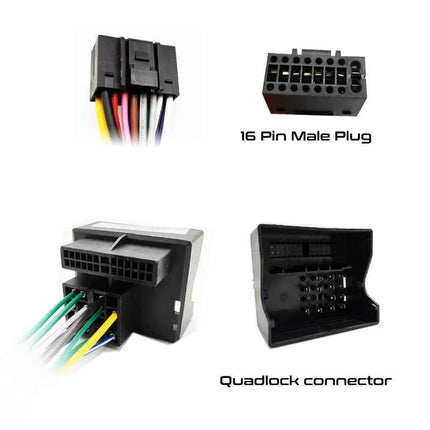 Decodificatore CAN Bus cablaggio, da 16 pin a Quadlock, per radio Android, per Mercedes Classe B W245 W246, Viano, Vito W639, W251