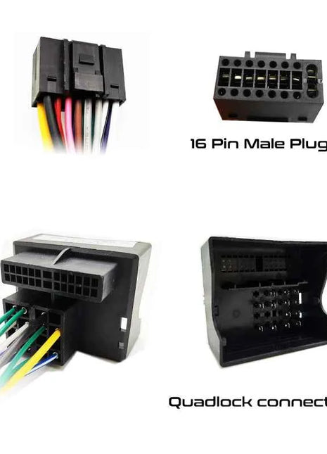 Decodificatore CAN Bus cablaggio, da 16 pin a Quadlock, per radio Android, per Mercedes Classe B W245 W246, Viano, Vito W639, W251