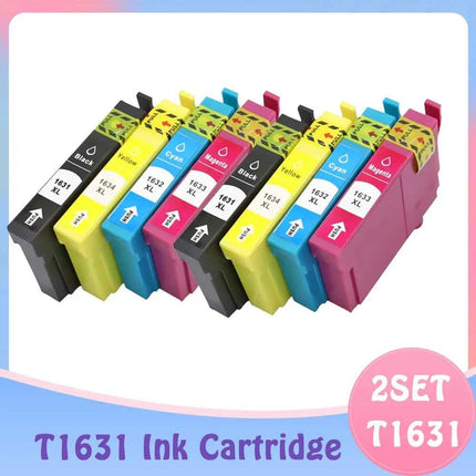 16XL T1631 Compatible Ink Cartridge For Epson WorkForce WF 2010 2510 2520 2530 2540 2630 2650 2660 2750 2760 Printer