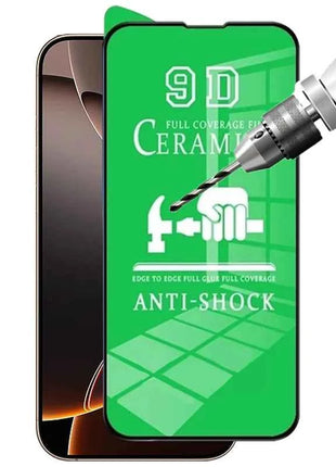 4PCS Pellicola ceramica trasparente per iPhone 17 16 15 14 11 13 12 Pro Max Air 16e 15 14 16 Plus 13 12 Mini XS Max XR X 8 Protezione schermo