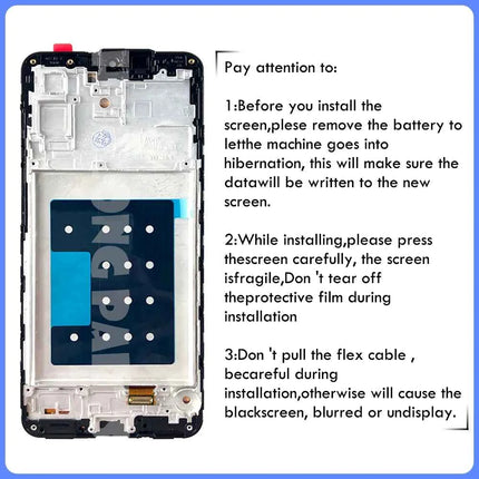 6.7 "incell Per Samsung Galaxy A17 5G A176 SM-A176B Con Cornice Display LCD Touch Screen Digitizer Assembly sostituzione