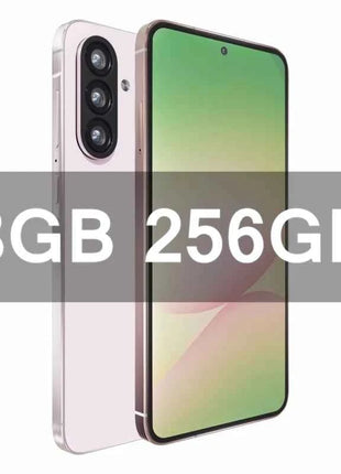W&O A56 4GMobile phone 8000mAh 26MP Camera Cellphone  Smartphone Global Version Android 14 Dual SIM 7.3 Inch HD+ 16GB+1TB