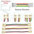 Opposite direction / 10 pagine / 300mm Length|10Pcs