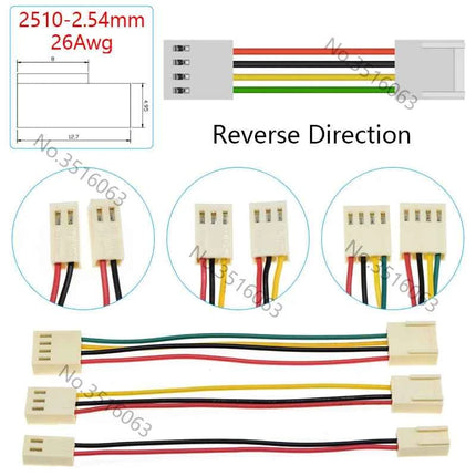5/10 Pz KF2510 2510 2.54mm Spina Femmina Connettore Con Filo 100/200/300mm Cavo 2/3/4/5/6/7/8P Spille Doppio Ponticello Linea Per Arduino