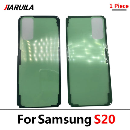 Adesivo adesivo Custodia posteriore Copribatteria Nastro impermeabile per Samsung S20 S21 FE S23 S22 Plus Ultra S23Ultra S21 Plus