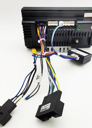Android Car Wiring Harness Adapter CAN Bus Decoder 16-Pin to 24-Pin Plug Head Unit Connector Cable ACM for Ford Focus MK3 Fiesta Mondeo