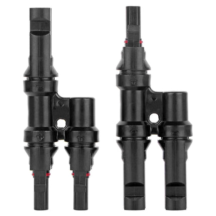 1/2 paia di connettori solari fotovoltaici maschio e femmina di alta qualità IP67 da 2 a 1 T per sistema di kit solari fai da te MC2.5 4 MC6
