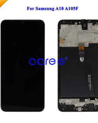 Nuovo modello di schermo LCD IPS per Samsung A10 A105F, display LCD con touch screen e digitalizzatore.