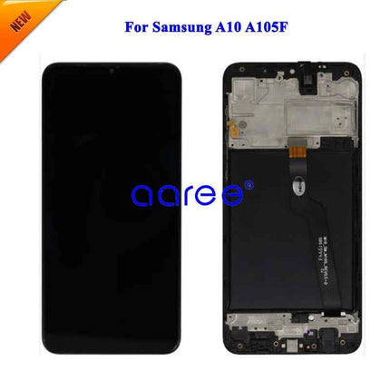 Nuovo modello di schermo LCD IPS per Samsung A10 A105F, display LCD con touch screen e digitalizzatore.