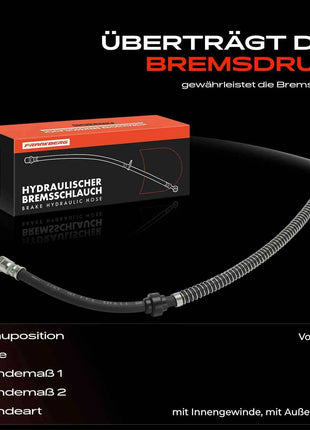 Tubo freno Frankberg 1x per asse anteriore sinistro o destro per Peugeot 306 Break Renault Avantime DE0 Espace 1993-2003 SL3880