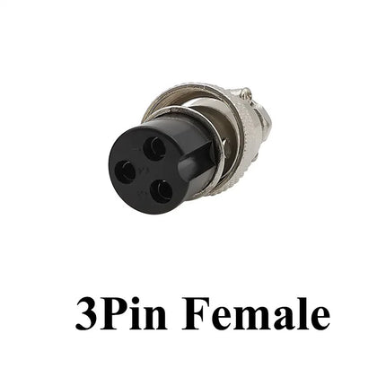 1 Pz GX12 2/3/4/5/6Pin Maschio Femmina Butting Wire Cavo Circolare Presa Aviazione Spina del Pannello Connettore Tappo Antipolvere Impermeabile